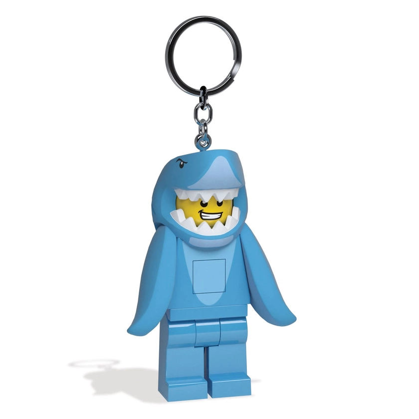 Porte-clés lumineux Homme en costume de requin 5006848 | Minifigures | Boutique LEGO® officielle FR 