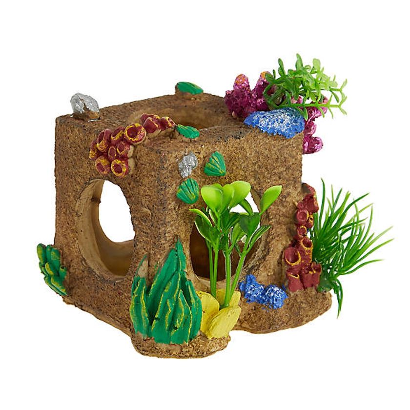 Top Fin® Mini Cube Aquarium Ornament | fish Ornaments | PetSmart