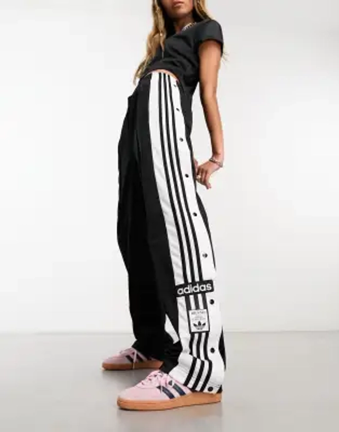 adidas Originals Adibreak track pants in black | ASOS