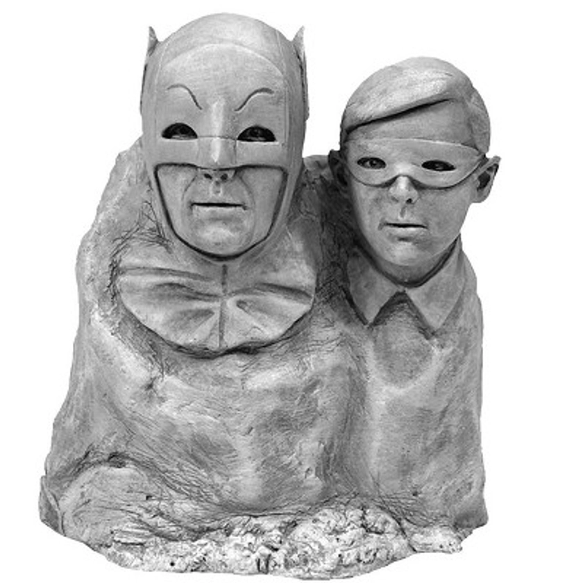 Factory Entertainment DC Comics Batman 1966 Dynamic Duo Monolith Statue