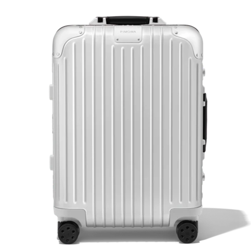 Original Cabin Twist Koffer in Zilver & Zwart | RIMOWA