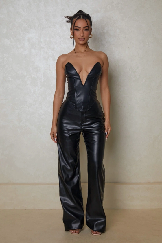 The Leather Trousers - Black – Mars The Label USA