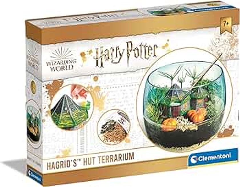 Clementoni Terrarium – Cadeau Harry Potter, Jouets éducatifs et scientifiques pour Enfants de 7 Ans – Fabriqué en Italie, 19248, Multicolore, 7 x 35 x 26