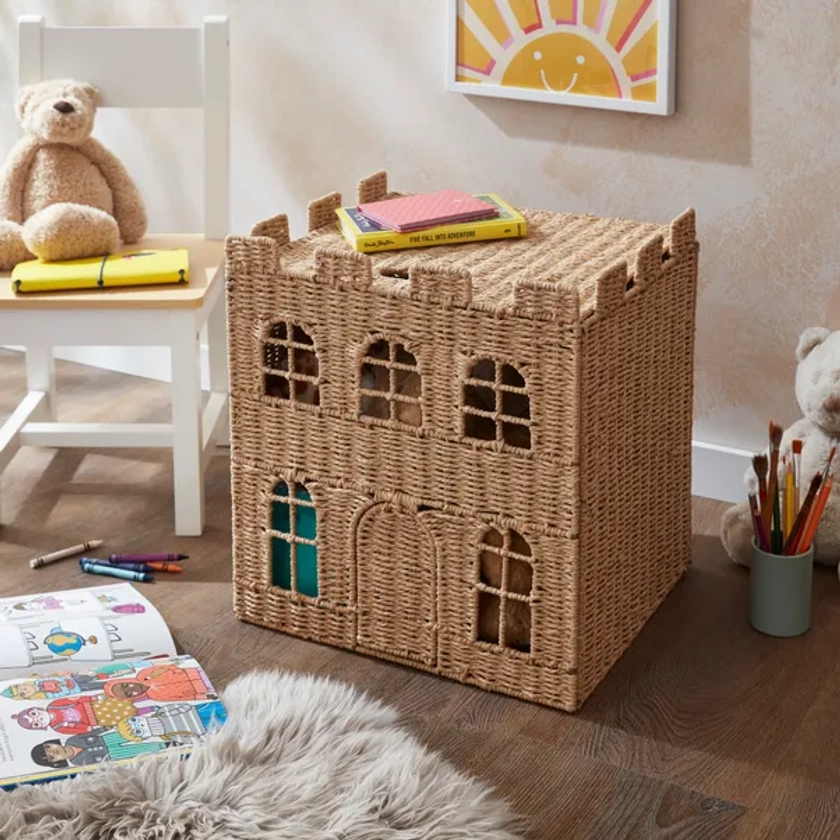 Kids Castle Storage Basket