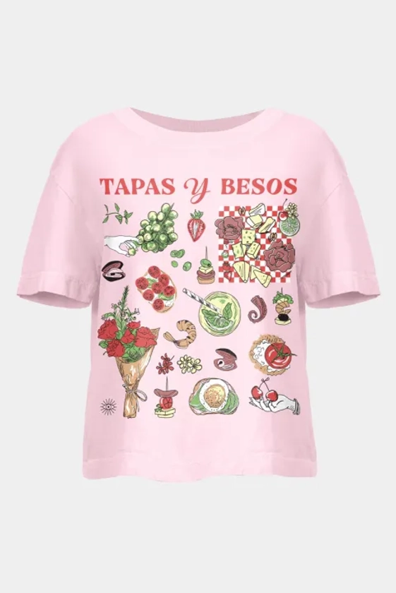 Camiseta Box Tapas Y Besos