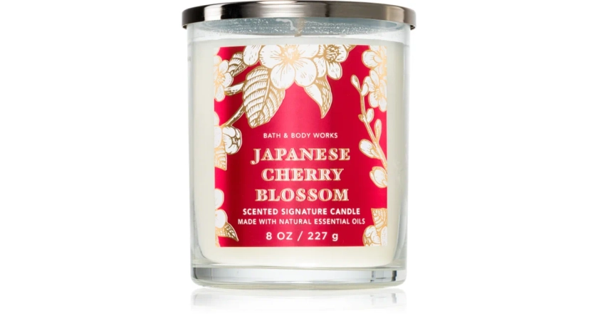 Bath & Body Works Japanese Cherry Blossom bougie parfumée | notino.fr