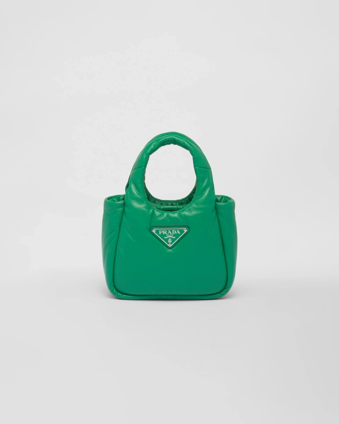 Mango Small Padded Prada Soft Nappa-leather Bag | PRADA