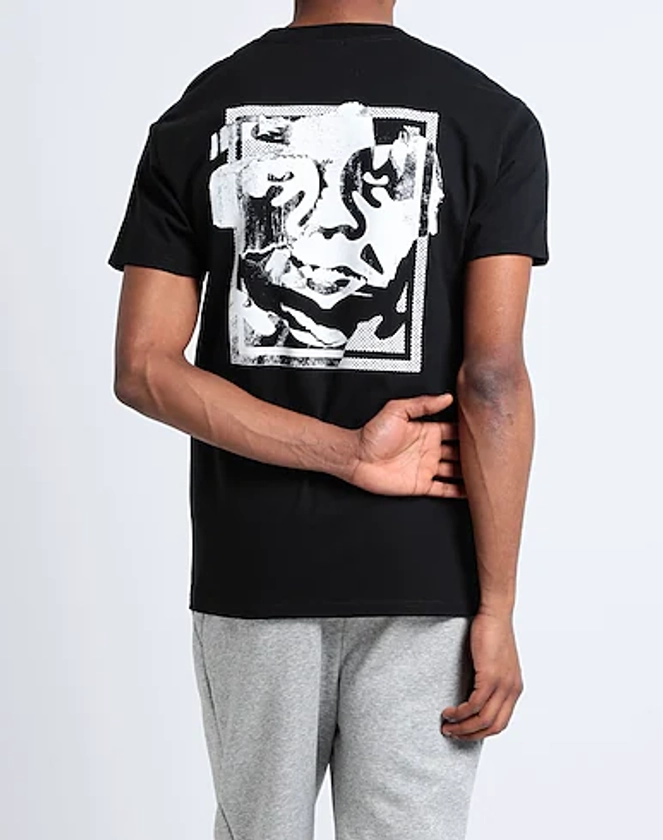 OBEY | T-shirt Noir Homme | YOOX