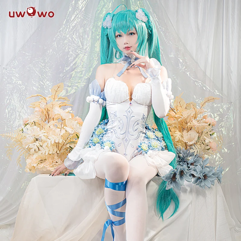 【In Stock】Uwowo V Singer Flower Fairy Ver. White Dress Figure Ver. Cos