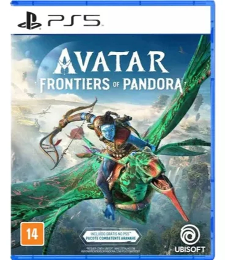 Avatar Frontiers Of Pandora Ps5 Br Midia Fisica