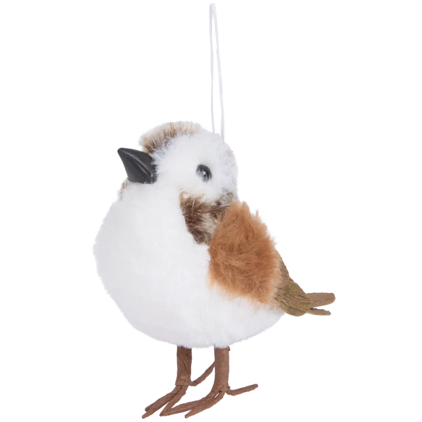 Suspension oiseau en peluche