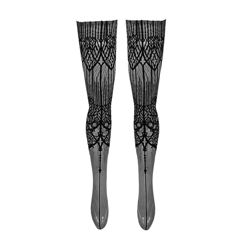 RTO - CATHEDRAL STOCKINGS BLACK
