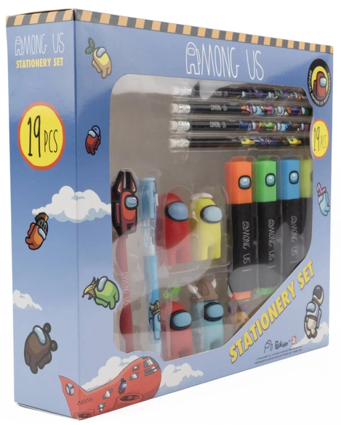 AMONG US - COFFRET CADEAU PAPETERIE