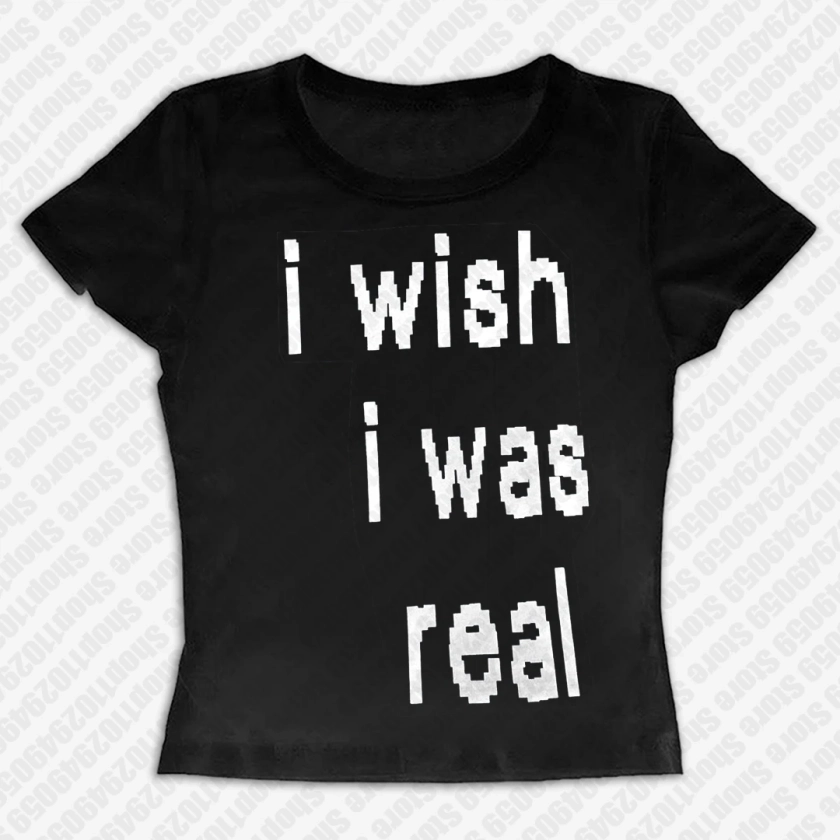 Camiseta gótica Harajuku ajustada de manga corta para mujer, Top corto a la moda, ropa de calle, camiseta estilo Emo Girl Y2k para mujer, camiseta para bebé - AliExpress