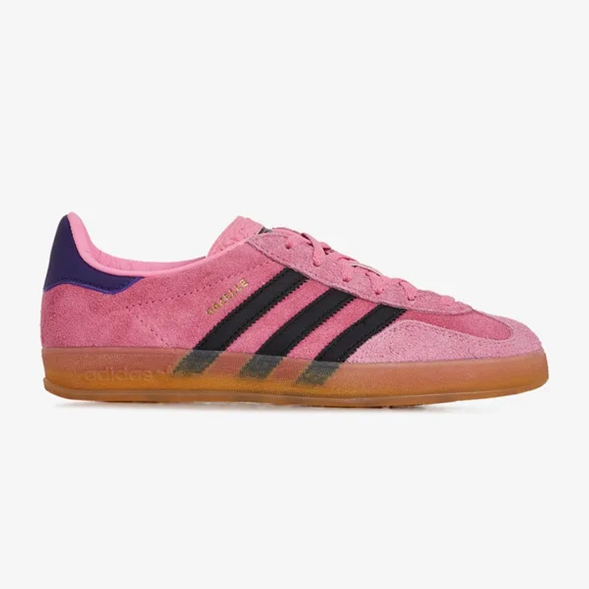 ADIDAS ORIGINALS GAZELLE INDOOR ROSE/NOIR - SNEAKERS FEMME - LACETS | Courir.com