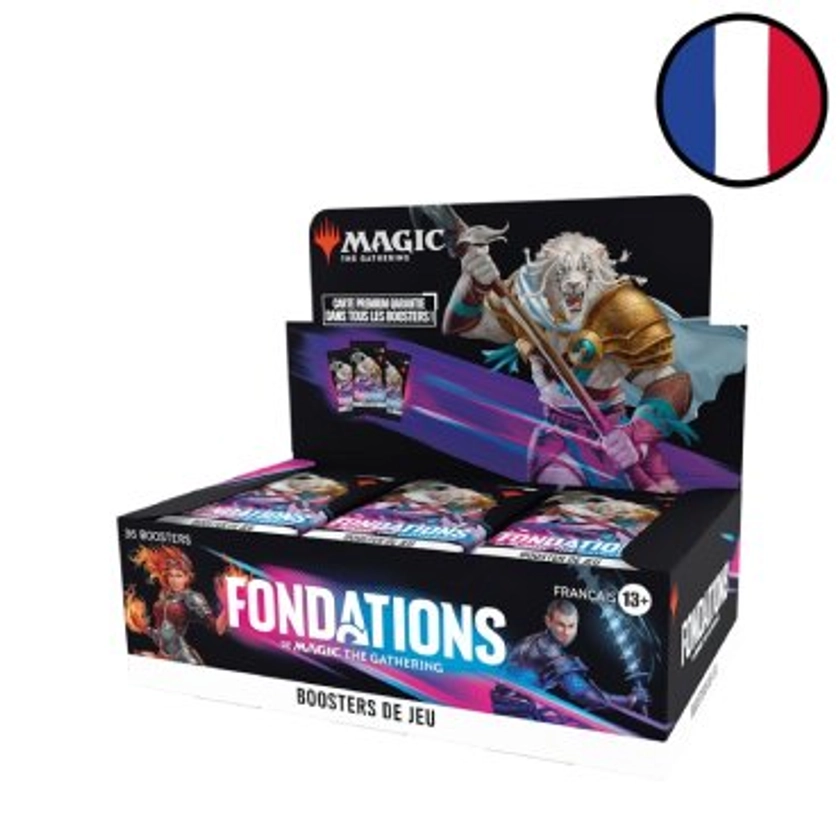 Boite de 36 boosters de jeu Fondations de Magic: The Gathering - Magic FR