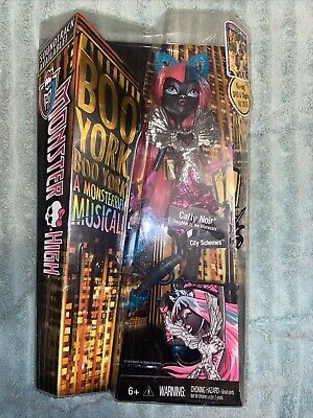 Monster High Boo York Catty Noir New In Box