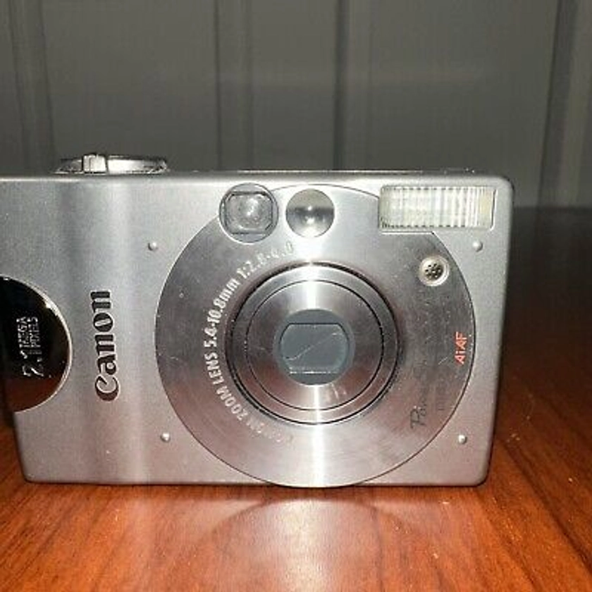 Canon Powershot Digital Elph S110 2.1MP Digital Camera Tested Working With Extra | eBay