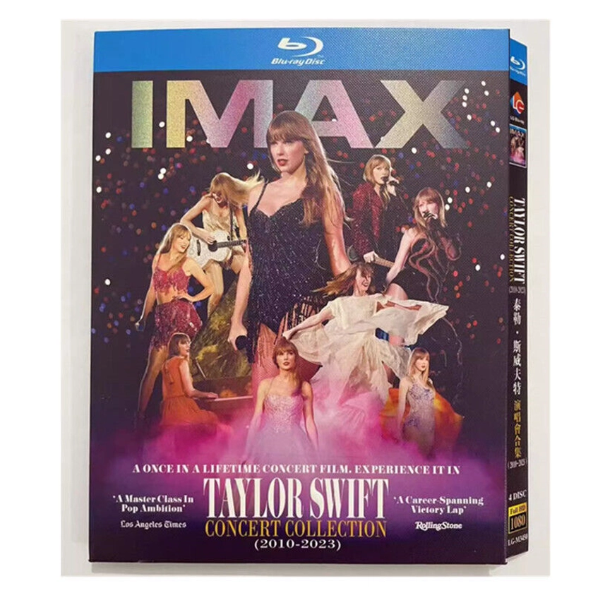 Classic Concert Collection（2010-2023）Taylor Swift 4 Disc All Region Blu-ray BD