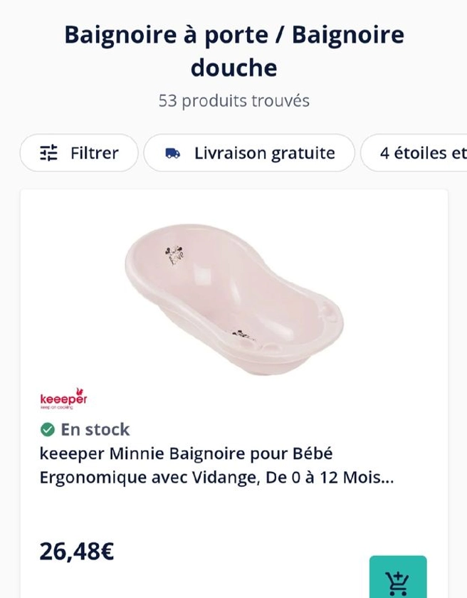 Baignoire bébé