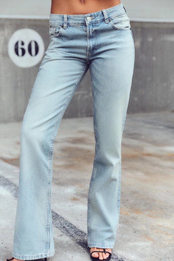 TRF BOOTCUT MID-RISE JEANS