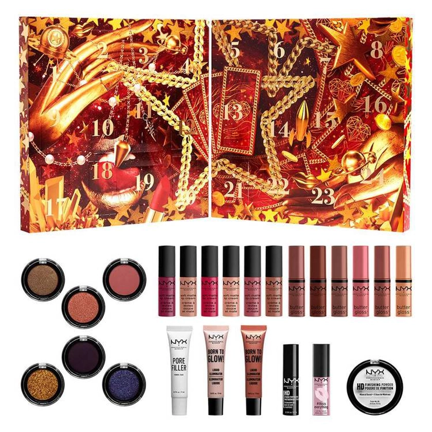 NYX GIMME SUPER STARS! CALENDRIER DE L'AVENT 24 JOURS