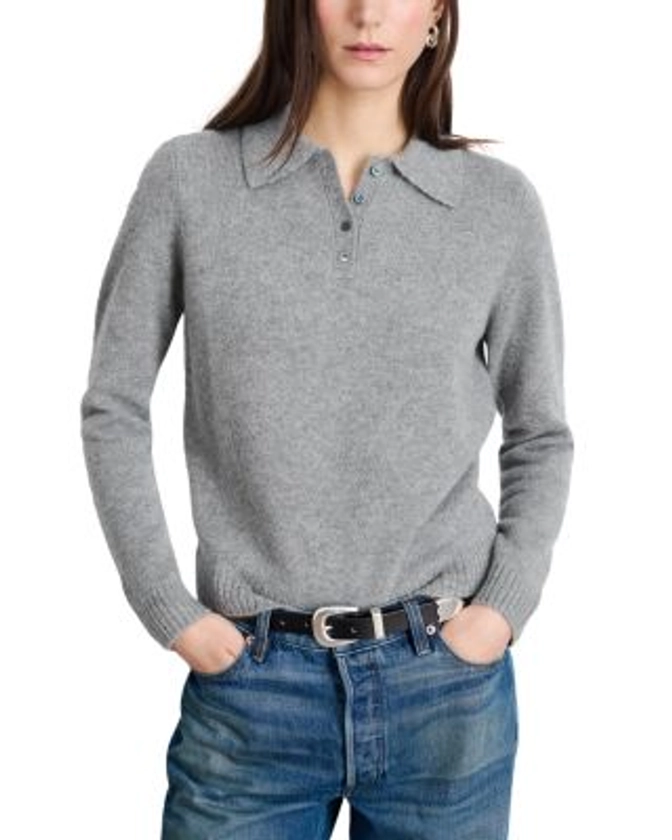 Alex Mill Alice Cashmere Polo Sweater | Bloomingdale's Women Sweaters 