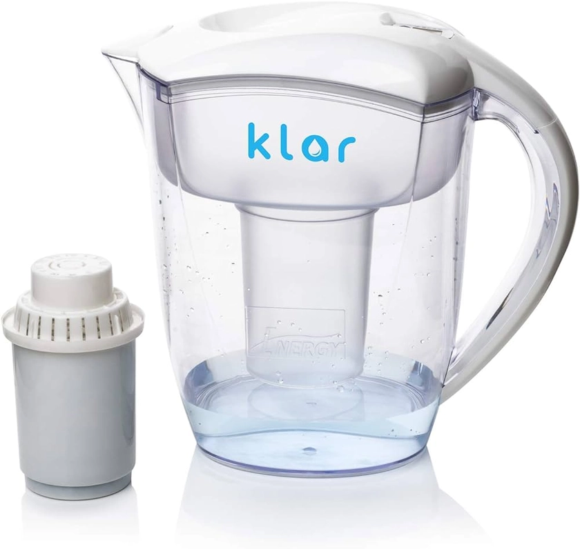 Fluoride Water filter Pitcher 3.5L – Removes Fluoride, Lead, Microplastics, PFOA, PFAS, Pesticides - Alkaline PH by Klar Water