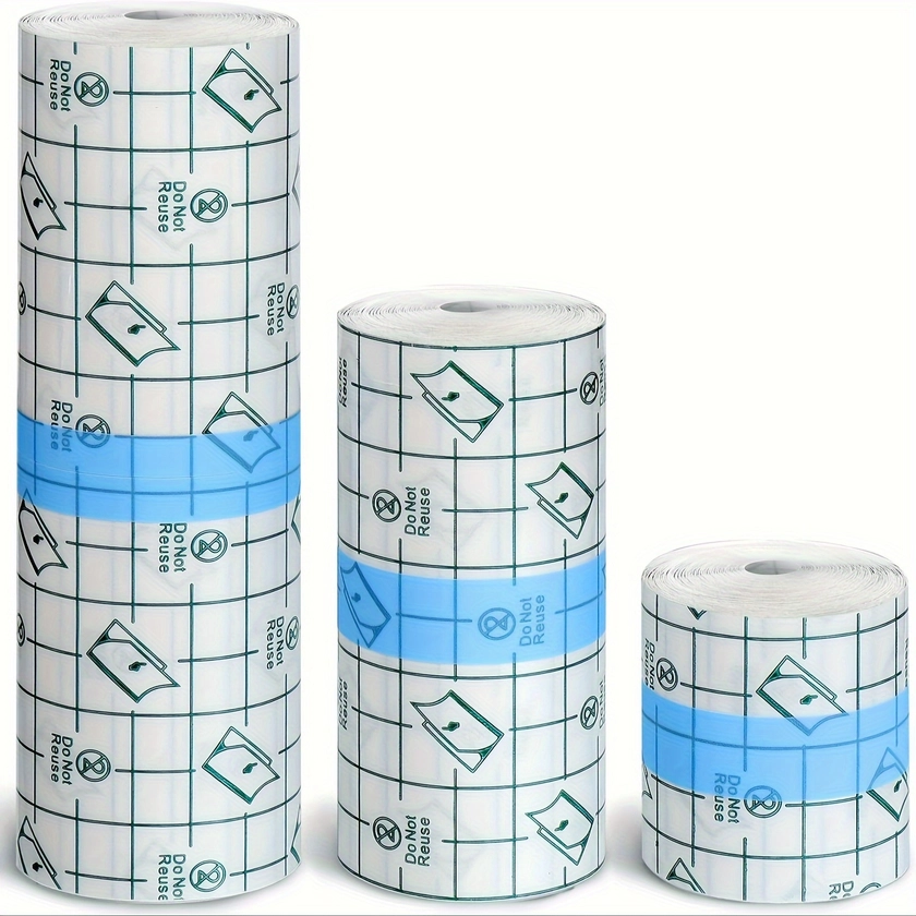 Bandages For Swimming, Adhesive Transparent Bandage For Tattoo Cover Up Tape For Shower