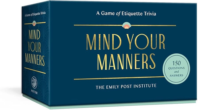 Mind Your Manners: A Game of Etiquette Trivia