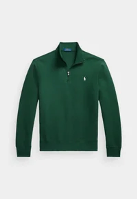 DOUBLE KNIT QUARTER ZIP PULLOVER - Sweatshirt - vintage pine