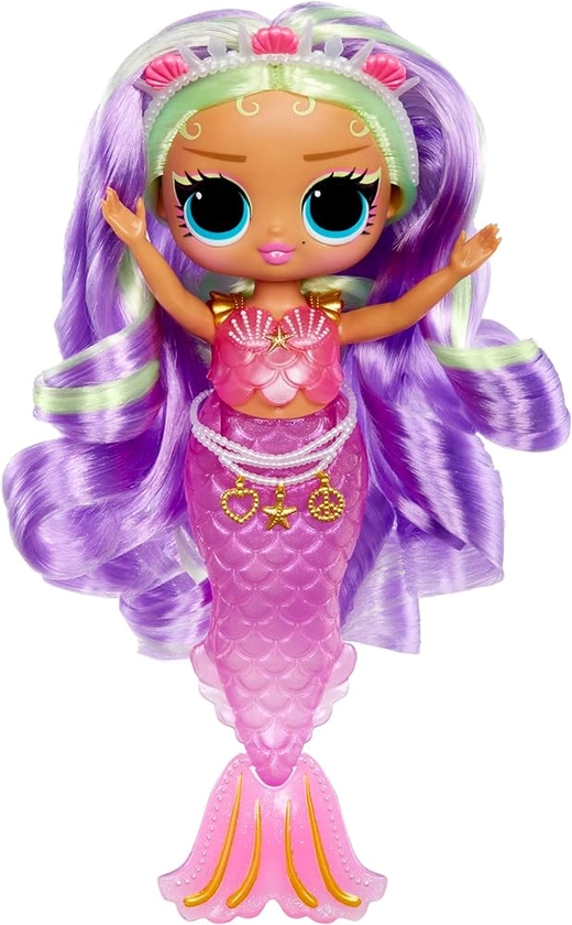 L.O.L. Surprise! Tweens - Mermaid Cleo Clove - Poupée Mannequin avec Queue de Sirène de Couleur Changeante, Nageoire Mobile et Accessoires - Jouets pour Enfants et Collectionneurs à Partir de 4 Ans