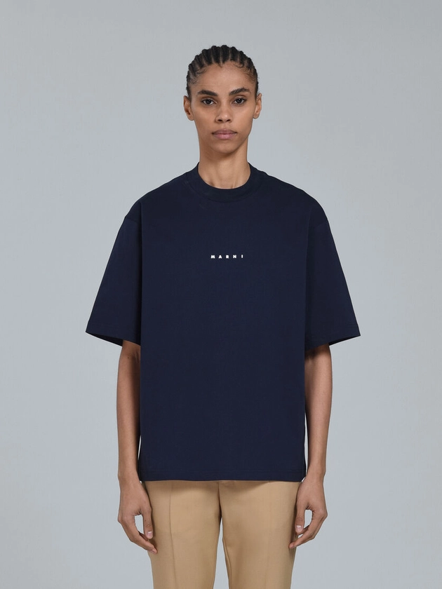 T-shirt à logo noir | Marni