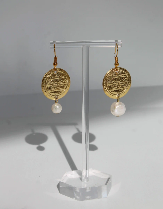 MAHBOUB PEARL EARRINGS