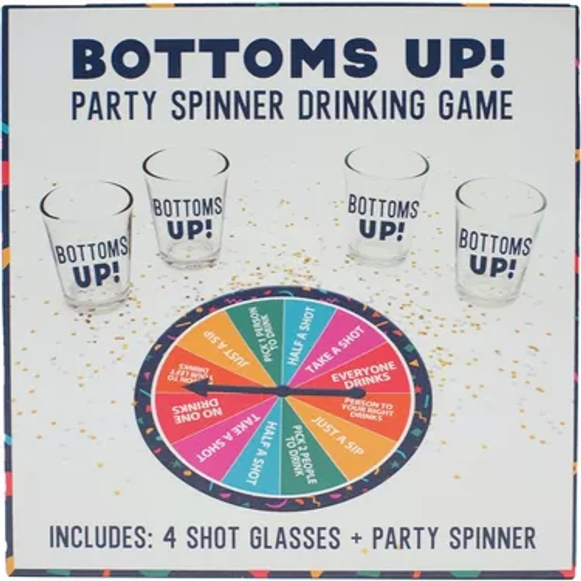 Bottoms Up - Party Spinner Drinking Game