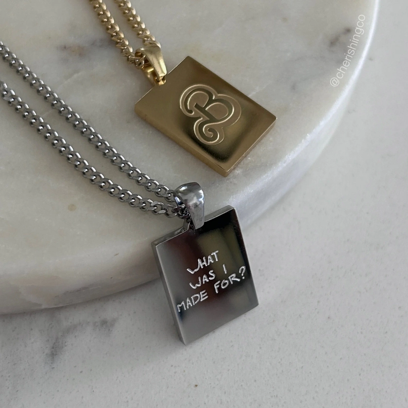 'What Was I Made For' Necklace