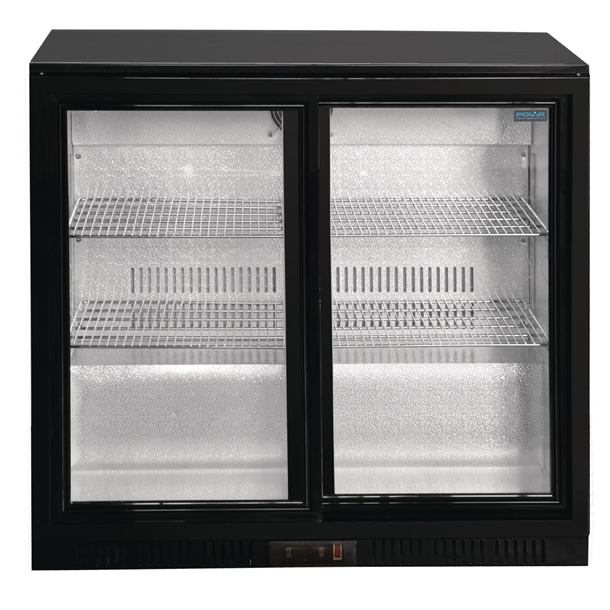 Polar G-Series Back Bar Cooler with Sliding Doors 198Ltr - GL010 - Buy Online at Nisbets