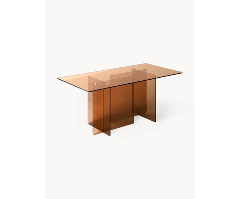 Table en verre Anouk, 180 x 90 cm | Westwing