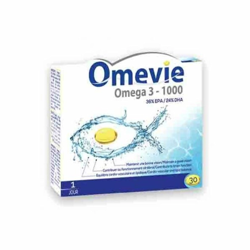 Omevie Omega 3-1000 boite de 30 - Tunisie Para