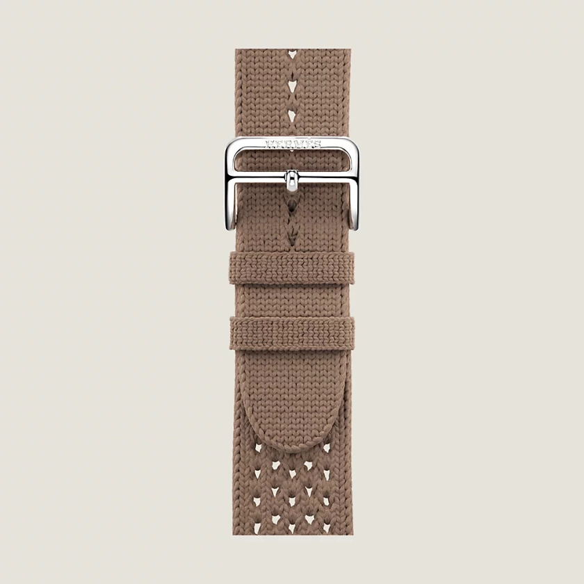 Bracelet Apple Watch Hermès Simple Tour 45 mm Tricot