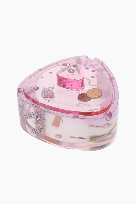 Soft pink accessory box