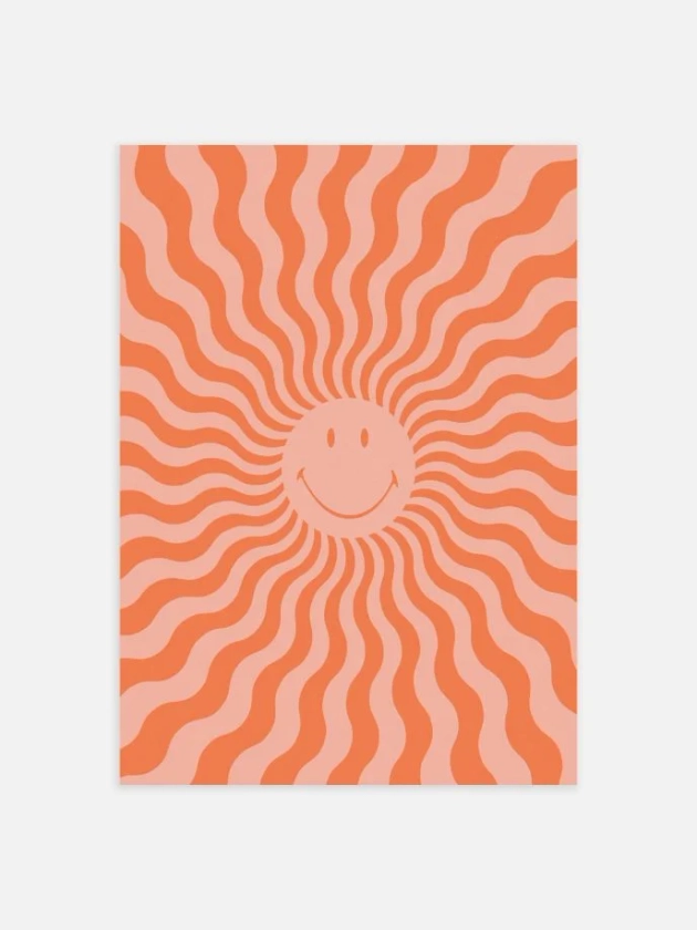 Sunny Smiley® Poster