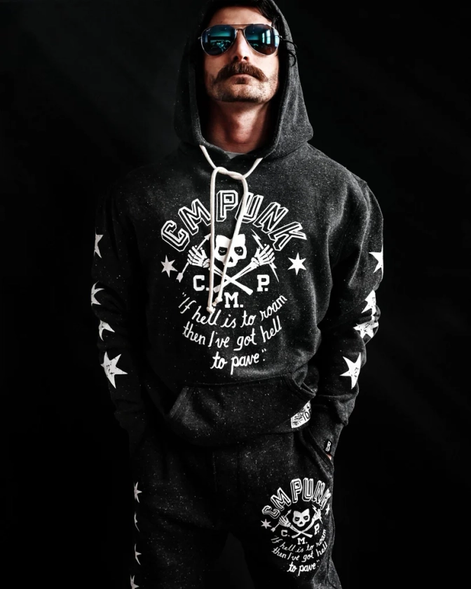 CM Punk Black PO Hoody