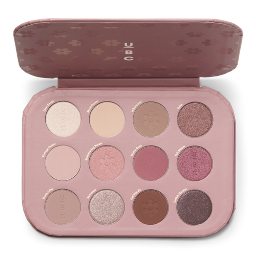 12 Pan Eye Shadow Palette Blushing Blooms