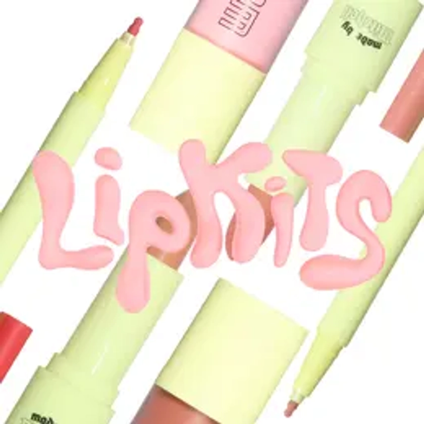 Lip Kits - Includes 3 Items - Made By Mitchell Lipstick/Lipliner/Lipgloss