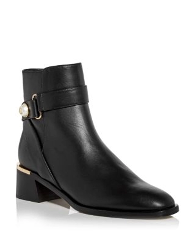 Jimmy Choo Women's Noor 45 Block Heel Booties | Bloomingdale's Shoes 