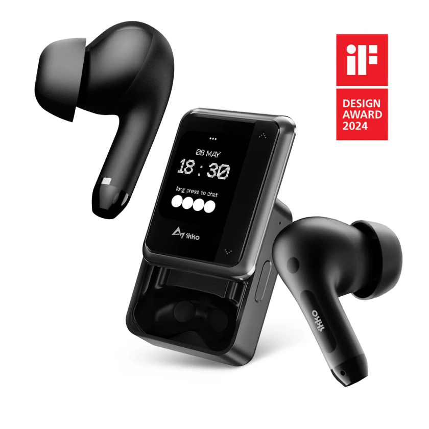 ActiveBuds: AI-Smart Earphones with ViVid Touchscreen | iKKO Audio