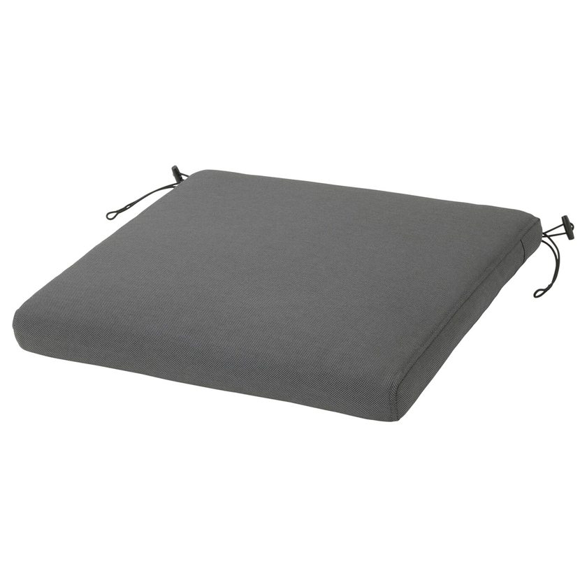 FRÖSÖN/DUVHOLMEN chair cushion, outdoor, dark grey, 44x44 cm - IKEA