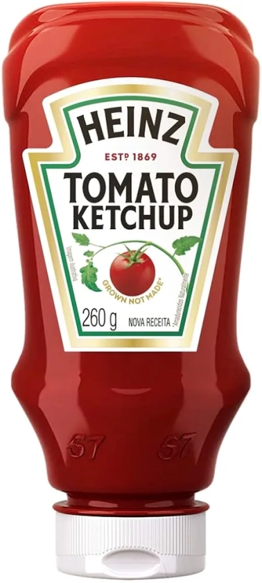 Heinz Ketchup Tradicional, 260G | Amazon.com.br