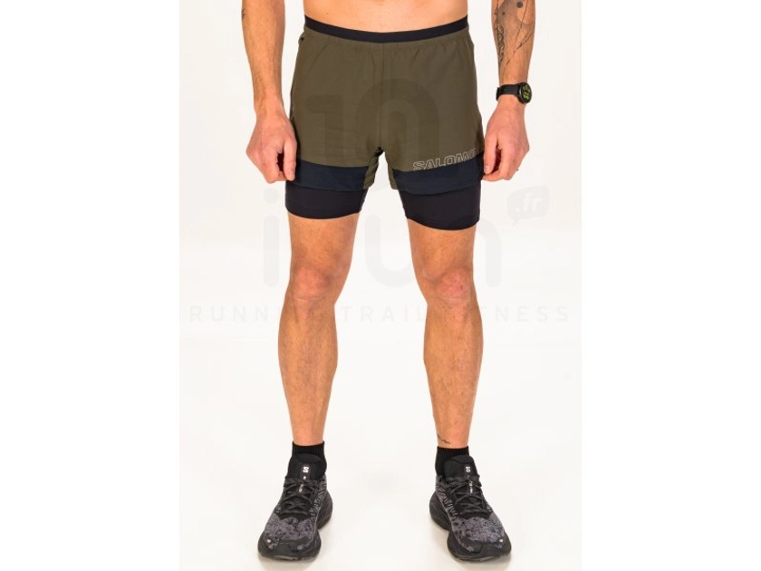 Salomon Cross 2in1 M - Vêtements homme Shorts / cuissards